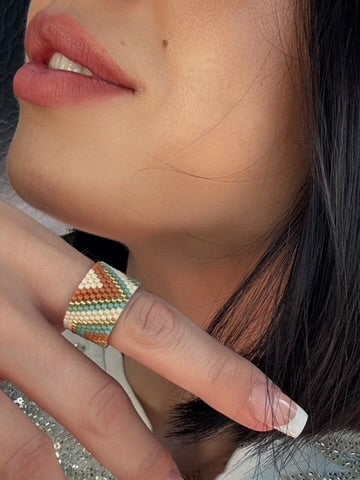 Korálkový prsten Moravská brána