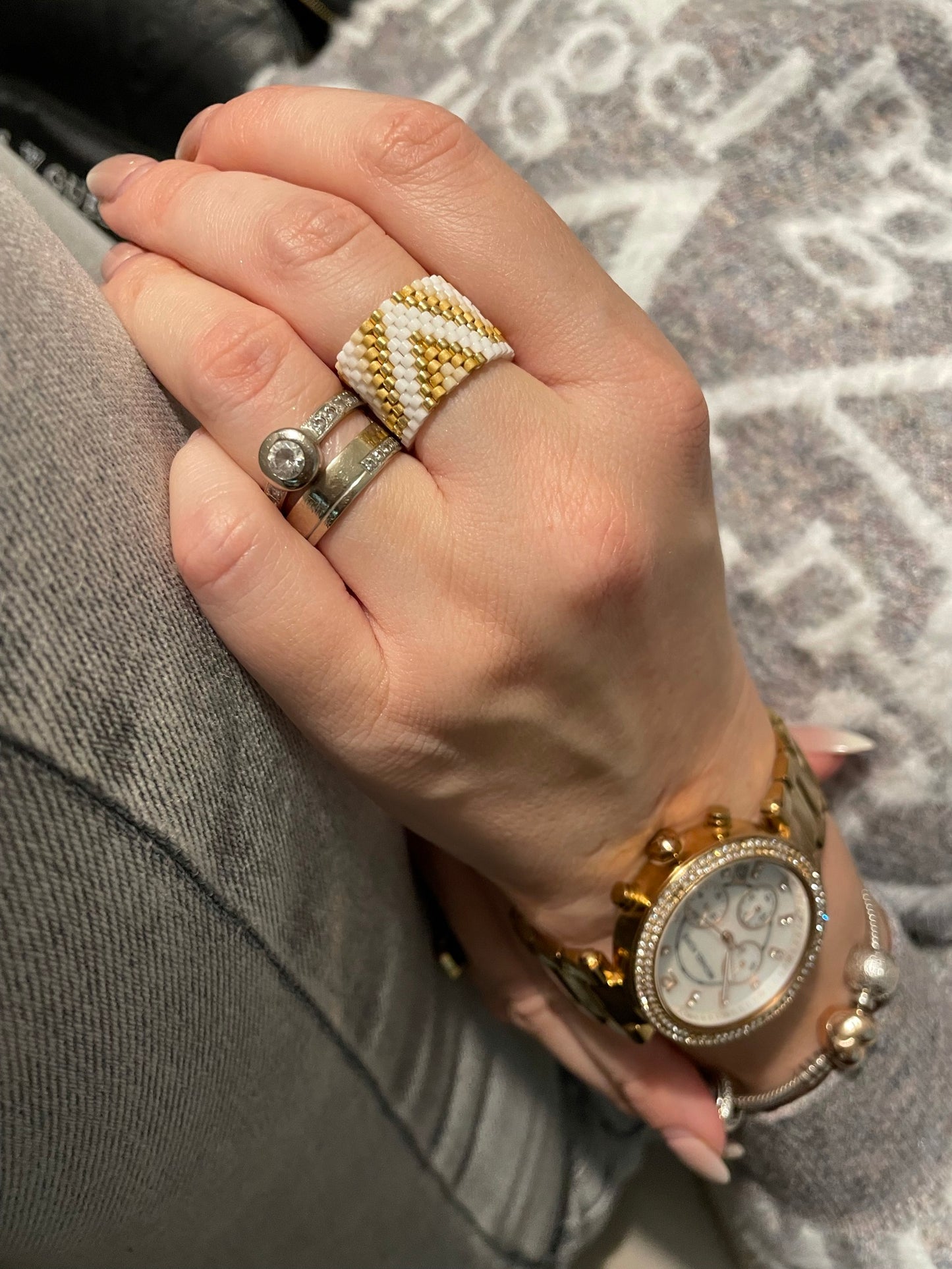 Korálkový prsten Valtice