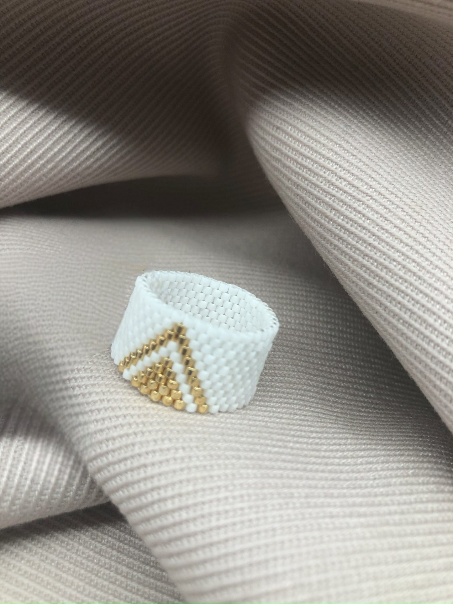 Korálkový prsten Zlaté hory